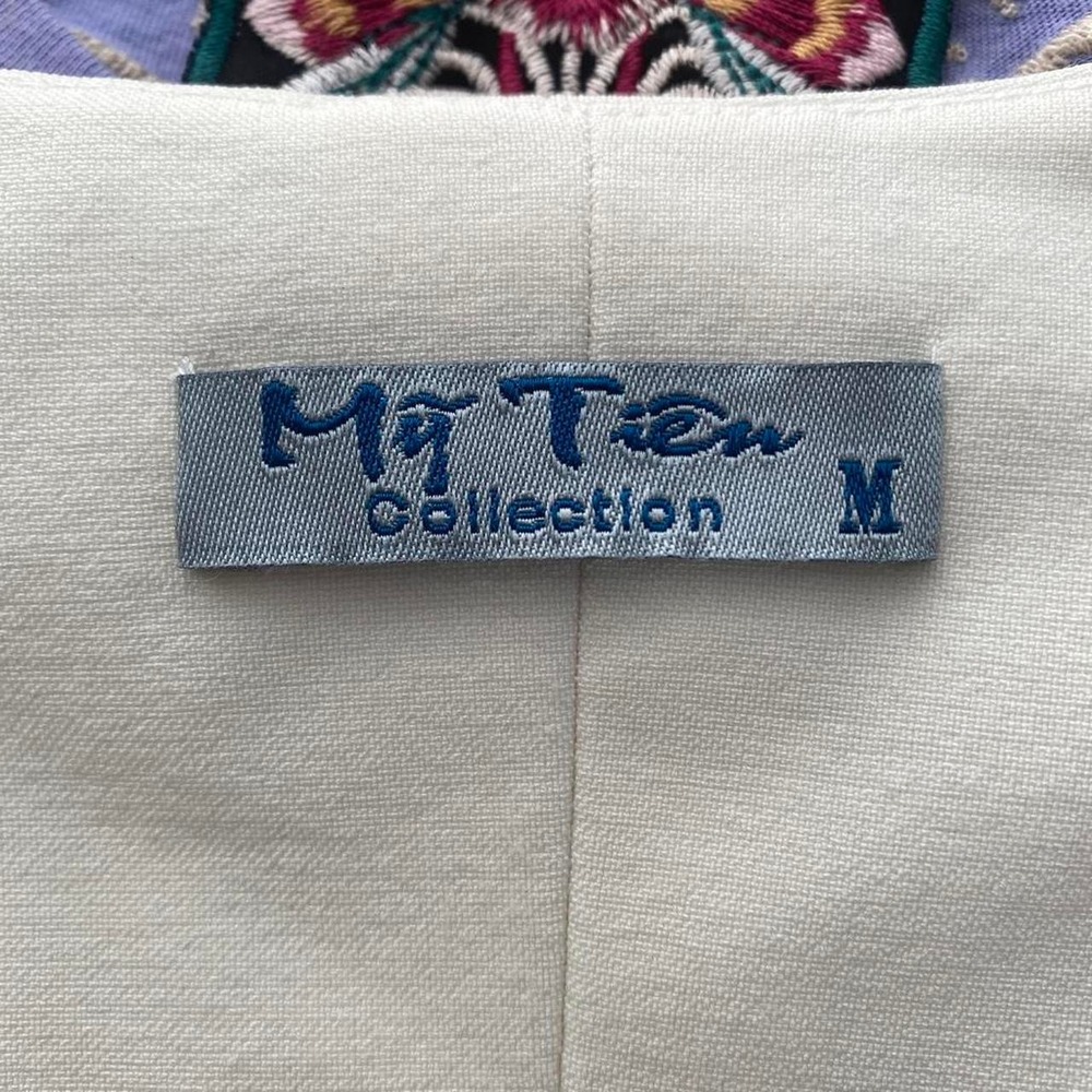 Vintage Corset Blouse Square Neckline Regency Coquette Milkmaid - Picture 6 of 8